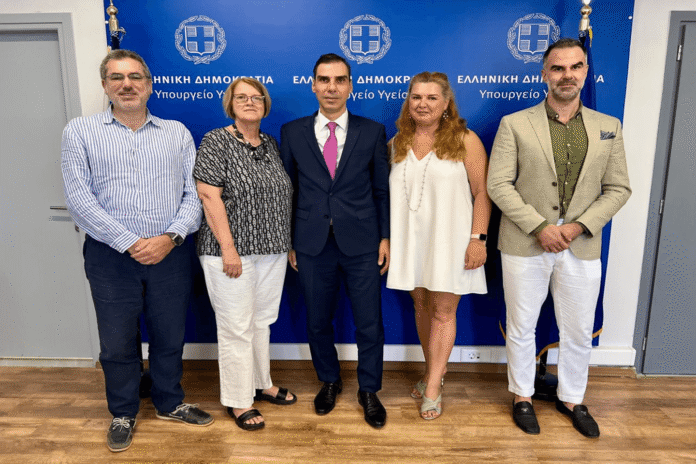 Ένωση Ασθενών Ελλάδας και Υπουργείο Υγείας σε νέα συνεργασία Συνάντηση της ΕΝ.ΑΣ.ΕΛ. με τον Υφυπουργό Υγείας για τον σχεδιασμό του νέου χάρτη και θέματα Ανακουφιστικής Φροντίδας.