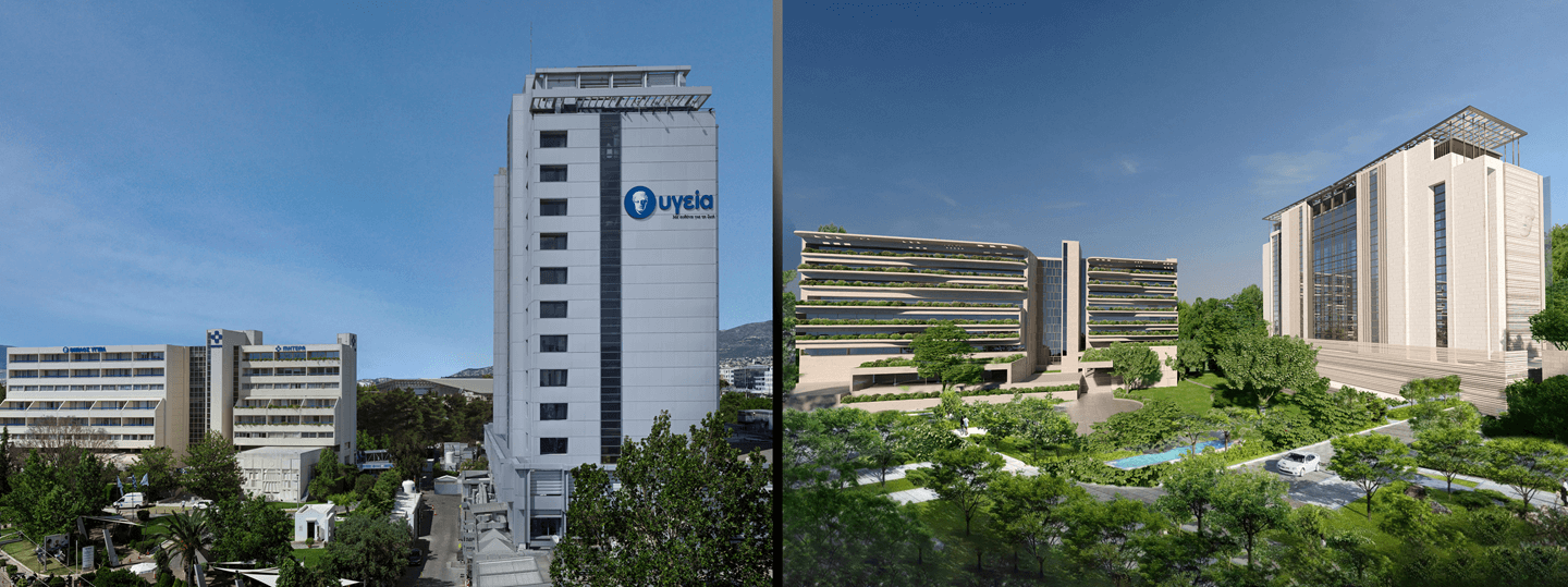 Το ΥΓΕΙΑ και το ΜΗΤΕΡΑ ενοποιούνται σε ένα υπερσύγχρονο και βιώσιμο νοσοκομειακό συγκρότημα, με έμφαση στην καινοτομία και την ψηφιακή υγεία.